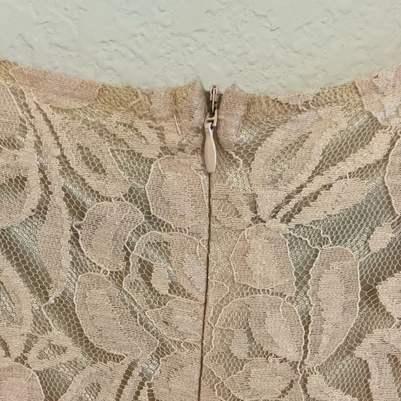 Anthropologie Comme Toi Women’s Dress Small Pink Ditsy Floral Lace Girlhoodcore - Picture 8 of 14